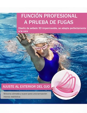 Gorra para natación de poliuretano Xtellar para mujer