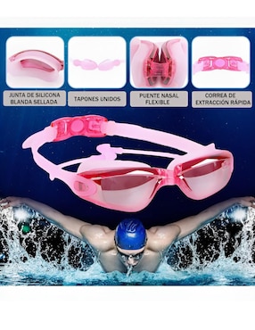 Goggles de puente fijo Xtellar para acuático de mujer