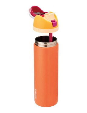 Termo Owala de acero inoxidable Freesip con tapa rosca 710 ml