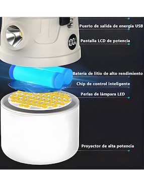 Linterna de mano Xtellar Xtllar6134