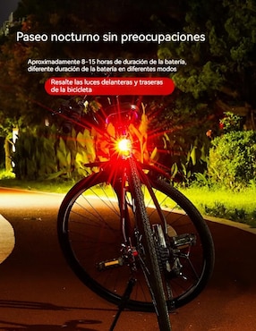 Luz de emergencia para ciclismo