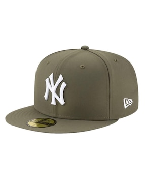 Gorra con visera plana cerrada casual New Era Yankees de Nueva York para hombre