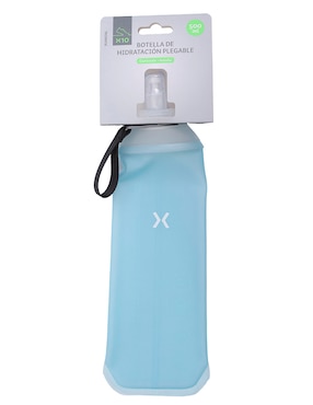 Botella hidratación X10 con tapa rosca 500 ml