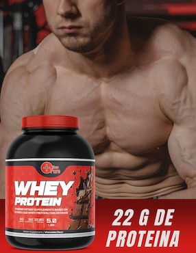 Proteina Whey Fit Nutrition sabor chocolate de 2.2 kg