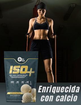 ISO+ ISOLATE Fit Nutrition con calcio sabor vainilla de 1 kg