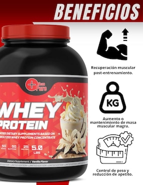 Proteina Whey Fit Nutrition sabor vainilla de 2.2 kg