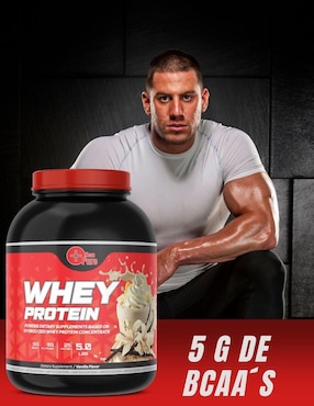 Proteina Whey Fit Nutrition sabor vainilla de 2.2 kg