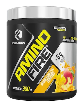 Aminoácidos Forzagen Amino Fire Forzagen sabor durazno de 360 g