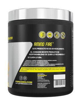 Aminoácidos Forzagen Amino Fire Forzagen sabor durazno de 360 g