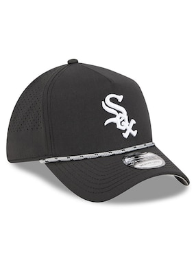 Gorra visera curva cerrada para béisbol New Era sport night MLB Chicago White Sox para unisex