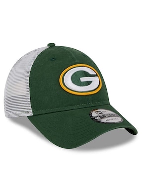 Gorra visera curva correa ajustable para fútbol americano New Era evergreen Packers Green Bay unisex