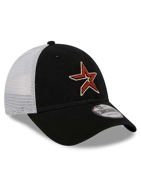 Gorra visera curva correa ajustable para béisbol New Era evergreen Houston Astros unisex