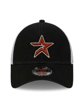 Gorra visera curva correa ajustable para béisbol New Era evergreen Houston Astros unisex