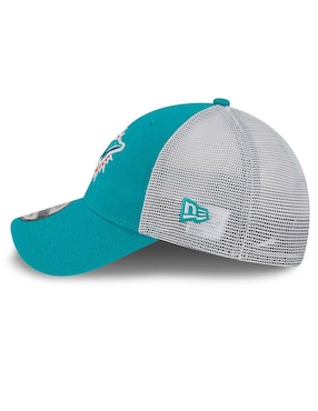 Gorra visera curva correa ajustable para fútbol americano New Era evergreen Miami Dolphins unisex