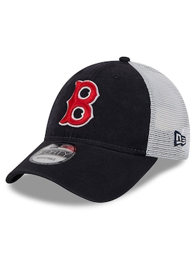 Gorra visera curva correa ajustable para béisbol New Era evergreen Boston Red Sox unisex