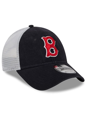Gorra visera curva correa ajustable para béisbol New Era evergreen Boston Red Sox unisex