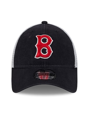 Gorra visera curva correa ajustable para béisbol New Era evergreen Boston Red Sox unisex