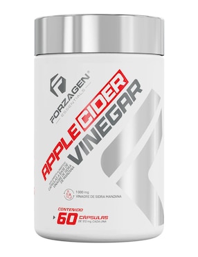 Vinagre de Manzana Forzagen Apple Cider Vinegar Forzagen de 60 cápsulas