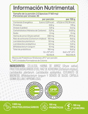 Pre-Probióticos Forzagen Forzagen de 60 cápsulas