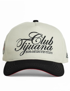 Gorra visera curva snapback para fútbol Kiblo Caps Co xolos club tijuana unisex