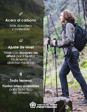 Bastones para hiking Pentagon