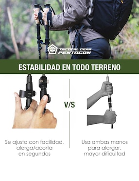 Bastones para hiking Pentagon