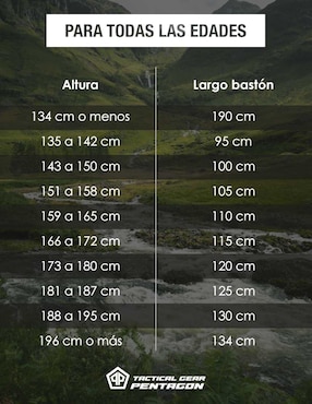Bastones para hiking Pentagon