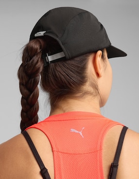 Gorra visera plana broche para entrenamiento Puma Running packable 5 panel cap unisex