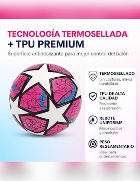 Balón Comerliv para fútbol