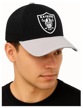 Gorra visera curva correa ajustable para Fútbol Americano new era Las Vegas Raiders para hombre
