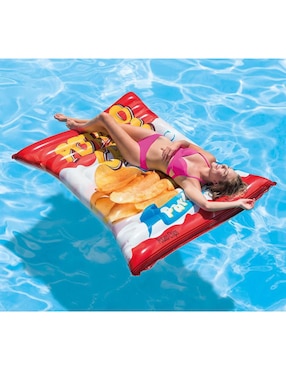Inflable acuático forma de bolsa de papas Intex