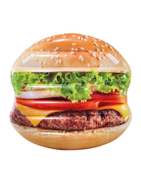 Inflable acuático forma de hamburguesa Intex