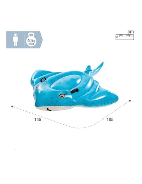 Inflable acuático forma de mantarraya Intex