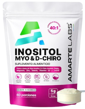 Myo & D-Chiro Inositol Amarte Labs de 300 g