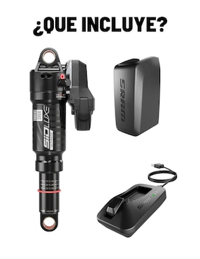Componentes rock shox de metal para montaña