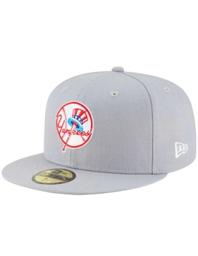 Gorra visera plana cerrada New Era New York Yankees para hombre