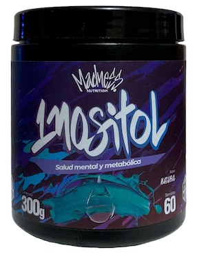Inositol suplemento polvo equilibrio hormonal Madness Nutrition sabor natural de 300 g