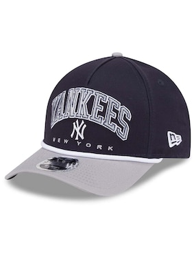 Gorra visera curva correa ajustable para Béisbol New Era Sport Night New York Yankees adulto