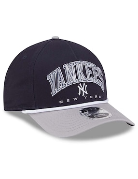 Gorra visera curva correa ajustable para Béisbol New Era Sport Night New York Yankees adulto