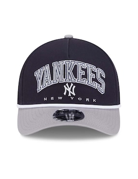 Gorra visera curva correa ajustable para Béisbol New Era Sport Night New York Yankees adulto