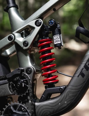Componentes Rock Shox de metal para montaña