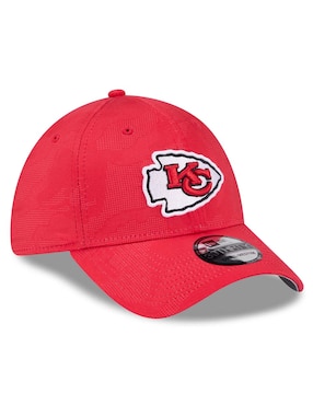 Gorra visera curva cerrada para Fútbol Americano New Era Ne Leisure Kansas City Chiefs adulto