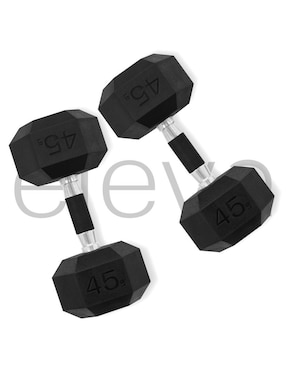 Set mancuernas de peso fijo Eleva 20 kg 2 piezas