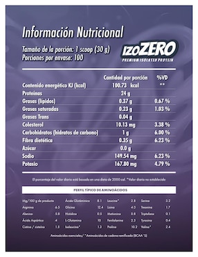 Proteína isolate madness suero de leche suplemento  Madness Nutrition con proteína sabor arroz con leche de 3 kg
