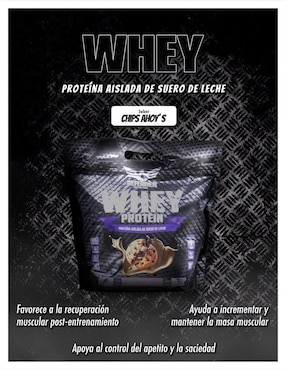 Costal proteína whey defender aislada suplemento  Defender Nutrition con proteína sabor galleta de 2.2 kg