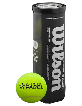 Set de pelotas Wilson Premier para pádel adulto
