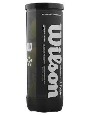 Set de pelotas Wilson Premier para pádel adulto