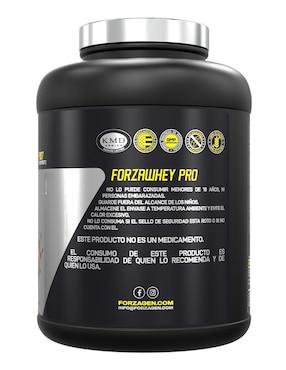 Proteína Forzawhey 69 Serv Chocolate Forzagen con proteína de suero de leche aislado sabor chocolate de 2.27 kg