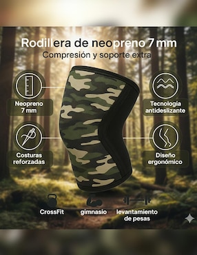 Rodillera protección Comerliv de neopreno