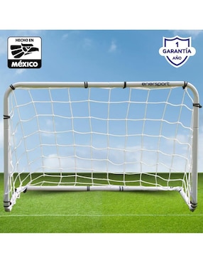 Portería para fútbol con red Enersport infantil